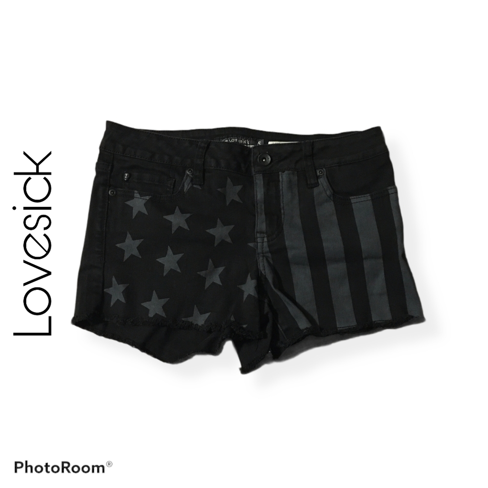 Lovesick Stars and Stripes Shorts